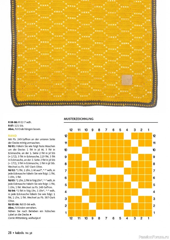 Вязаные проекты крючком в журнале «Hakeln Das MaschenMagazin №38 2023»