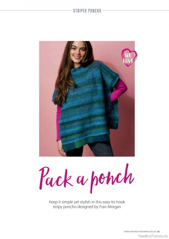 Вязаные проекты крючком в журнале « Simply Crochet №133 2023»