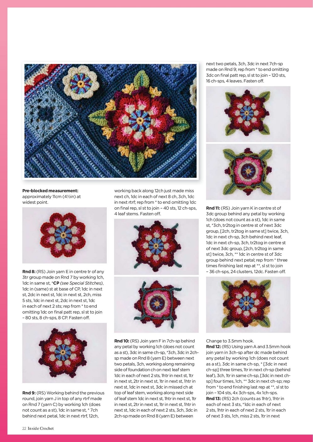 Вязаные модели одежды в журнале "Inside Crochet №144 2022"