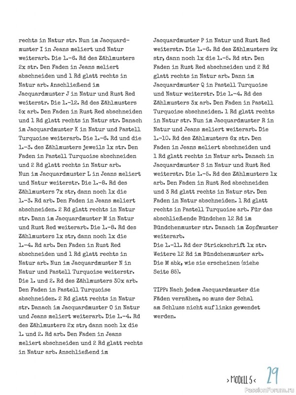 Вязаные аксессуары в журнале «Hundert Seiten voller Ideen №2 2023»