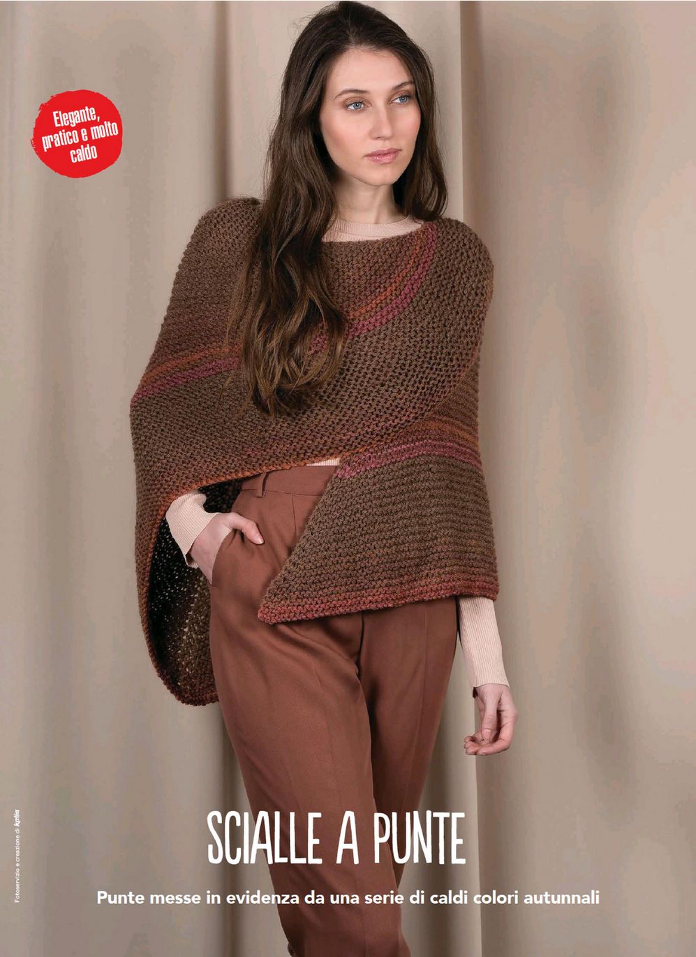 Шали в итальянском журнале &quot;Piu Maglia Sheciale. Scialli №8 2021&quot;