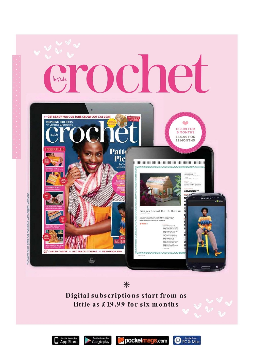 Вязаные модели одежды в журнале "Inside Crochet №144 2022"