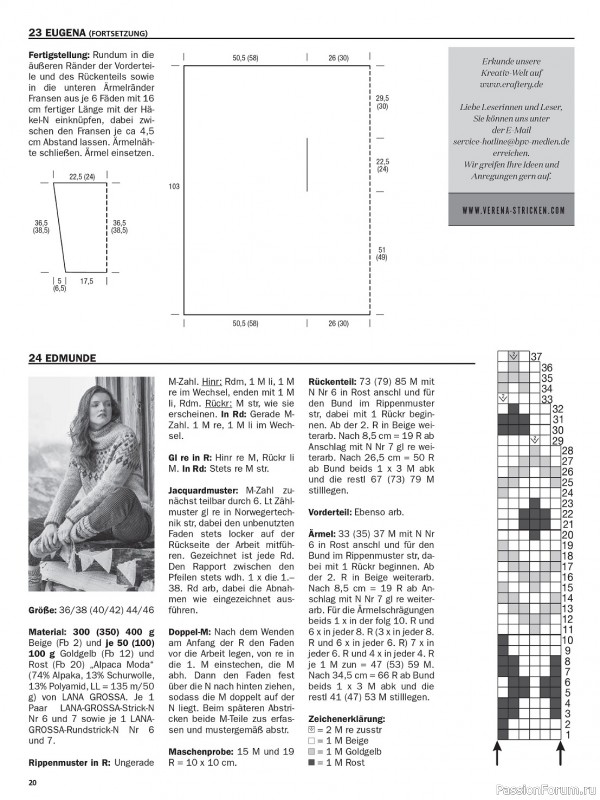 Вязаные модели в журнале «Maschentrends №2 2023»