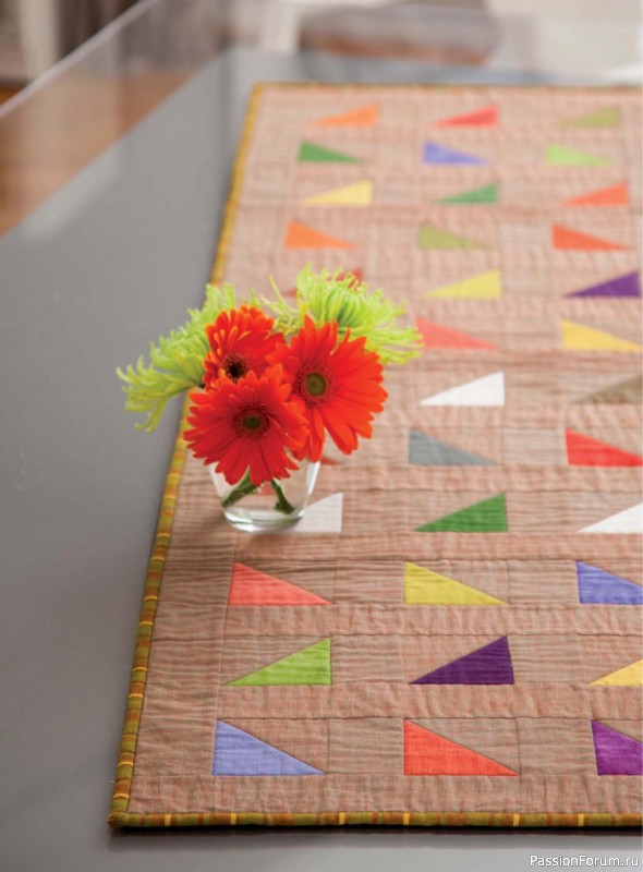 Коллекция проектов для рукодельниц в журнале «Quick+Easy Quilts - Spring 2025»
