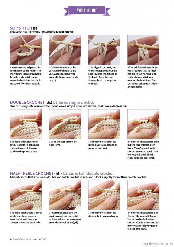 Вязаные проекты крючком в журнале «Simply Crochet №148 2024»