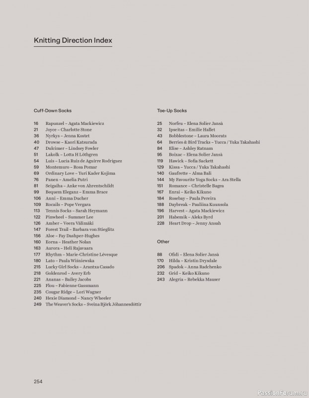 Вязаные проекты в книге «52 Weeks of Socks Vol. II». Продолжение