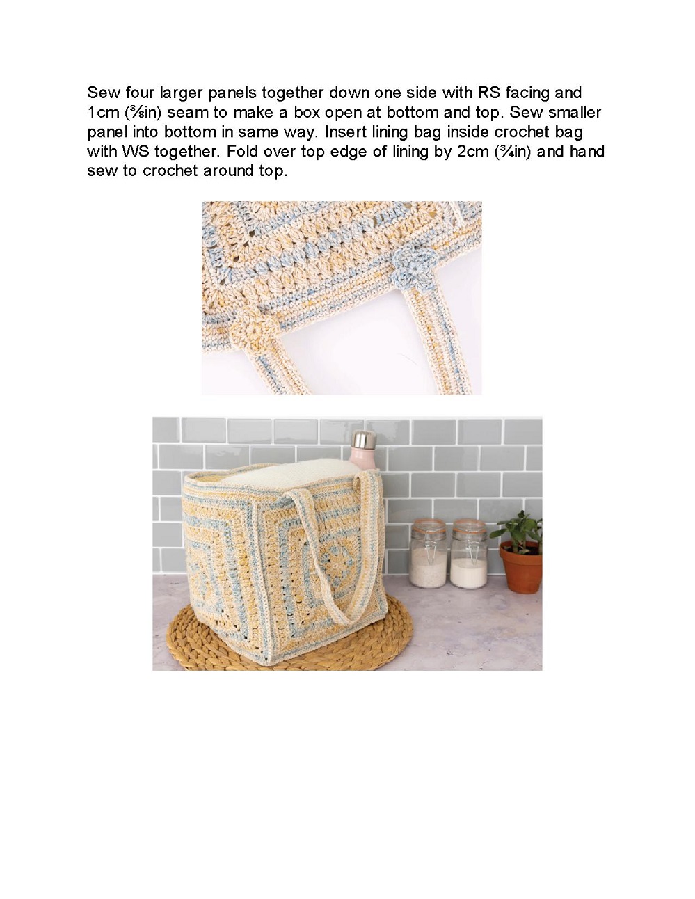 Коллекция проектов крючком в книге &laquo;100 Crochet Tiles&raquo;