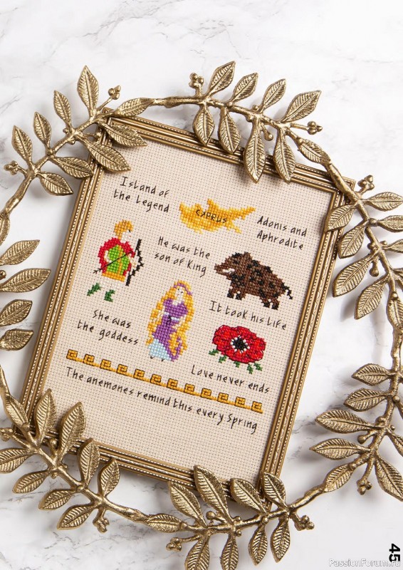 Коллекция вышивки в журнале «XStitch Magazine №23 2023»