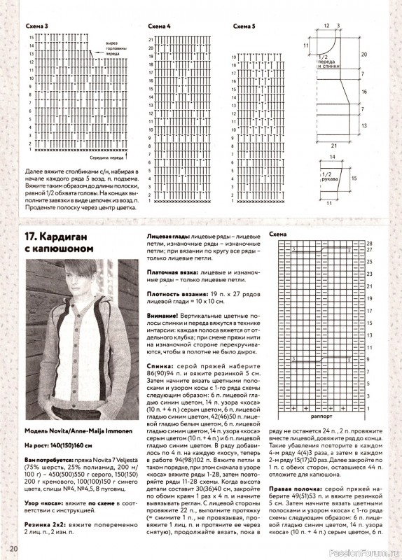 Вязаные модели в журнале «Вяжем детям №5 2023»