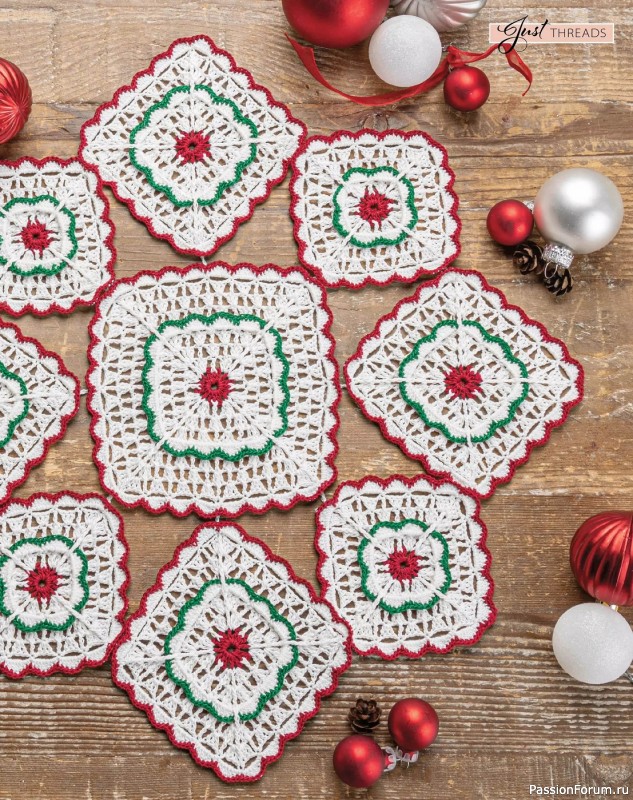 Вязаные проекты крючком в журнале «Crochet World - Winter 2023»