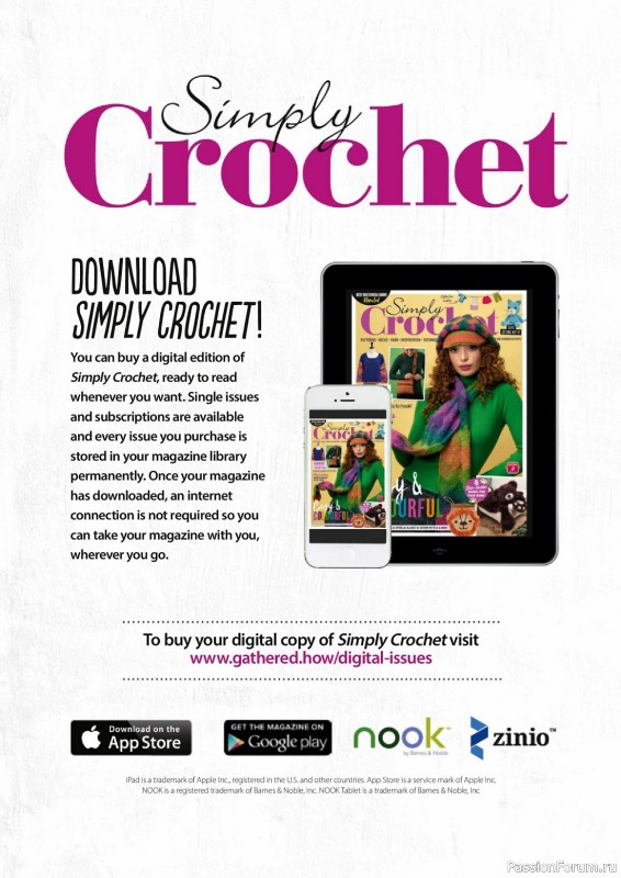 Вязаные проекты крючком в журнале «Simply Crochet №140 2023»