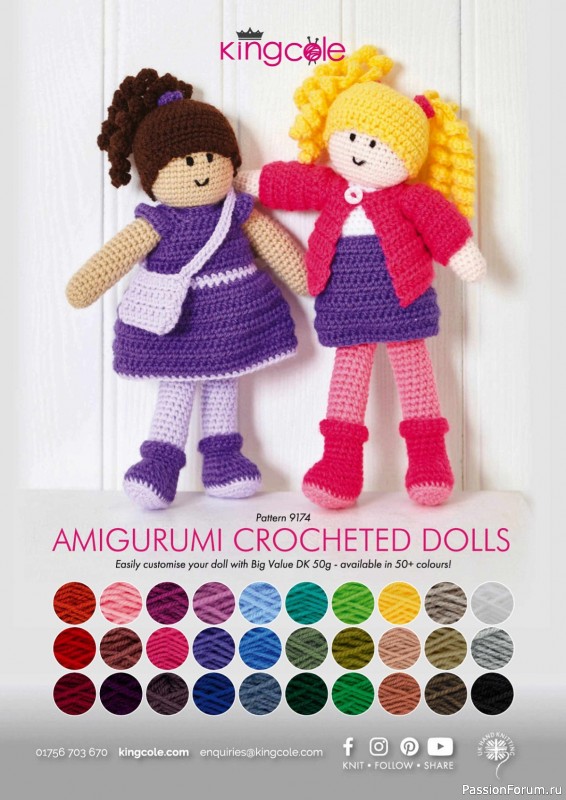 Вязаные проекты крючком в журнале «Simply Crochet №148 2024»