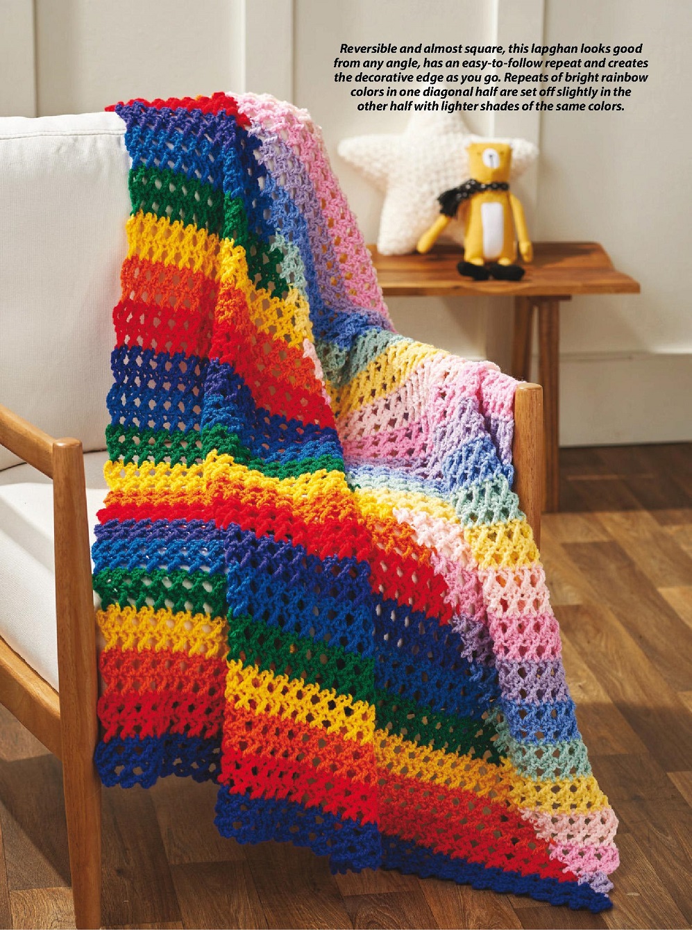 Вязание для всей семьи в журнале «Crochet World – April 2022»