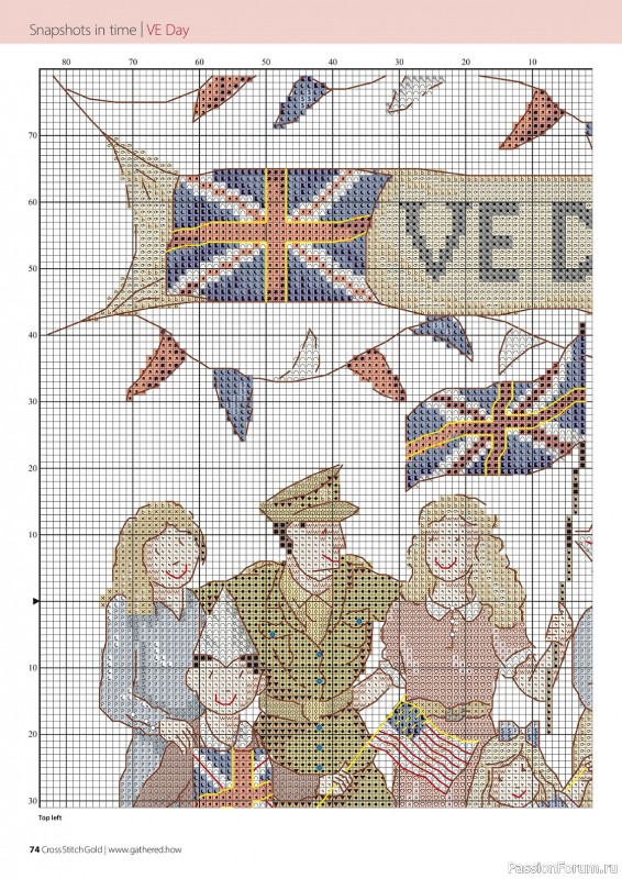 Коллекция вышивки в журнале «Cross Stitch Gold - Figures Collection 2023»
