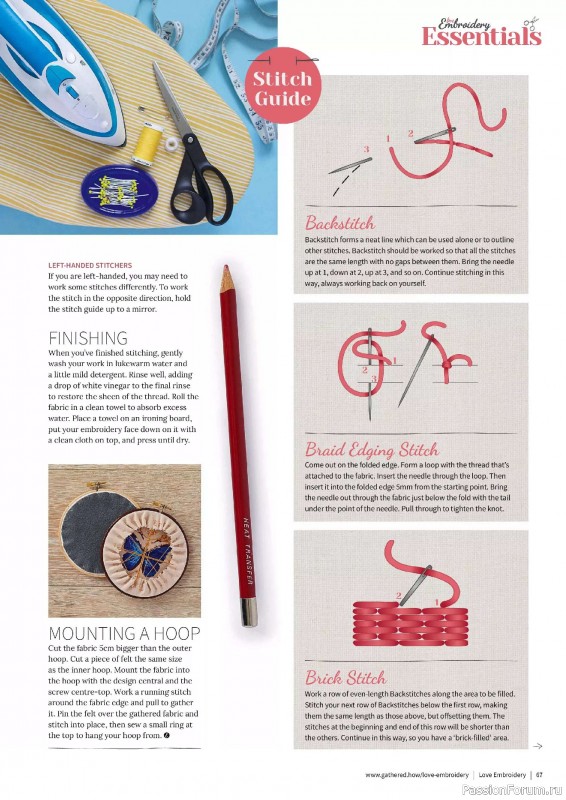 Коллекция вышивки в журнале «Love Embroidery №65 2025»