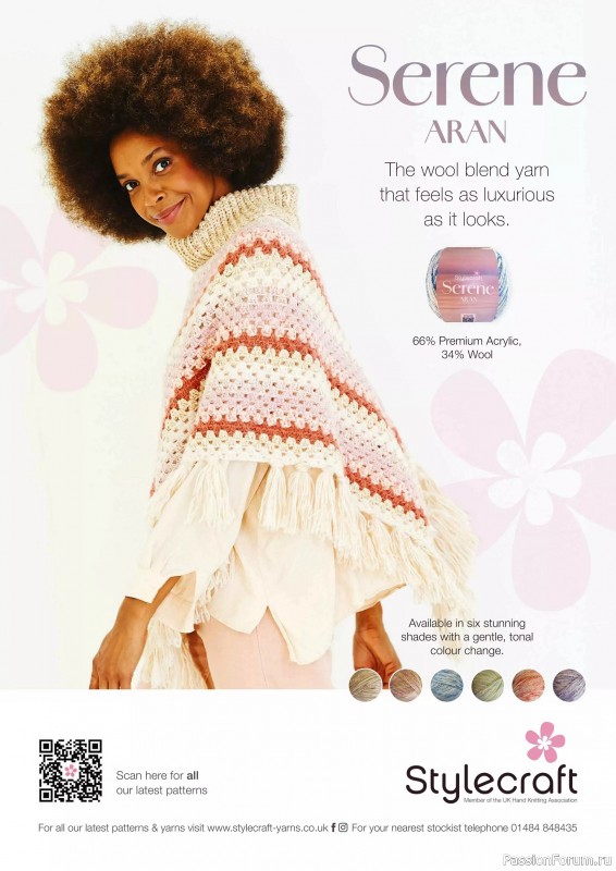 Вязаные проекты крючком в журнале «Simply Crochet №164 2025»