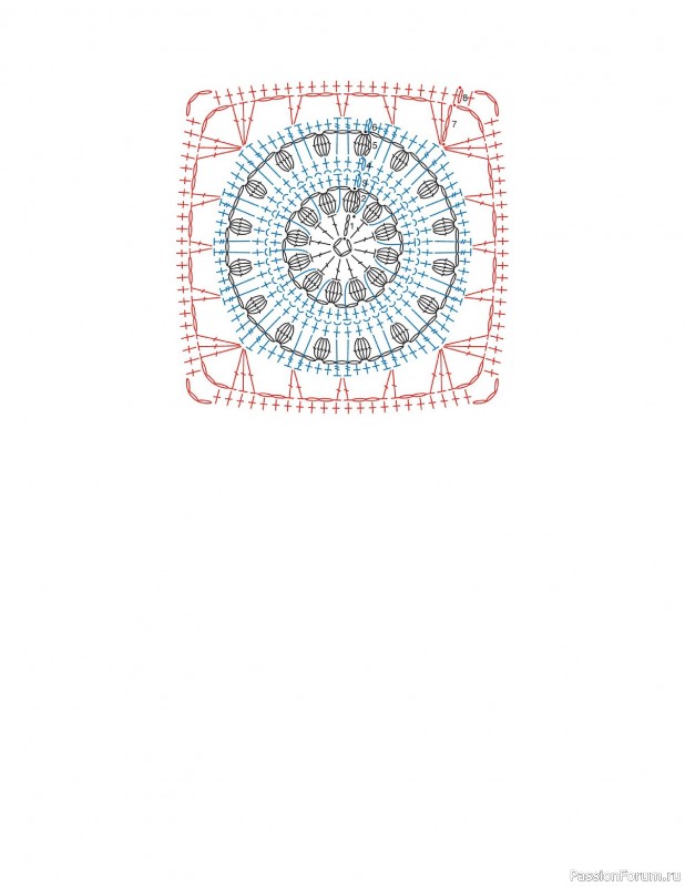 Вязаные проекты в книге «Granny Square Crochet for Beginners»