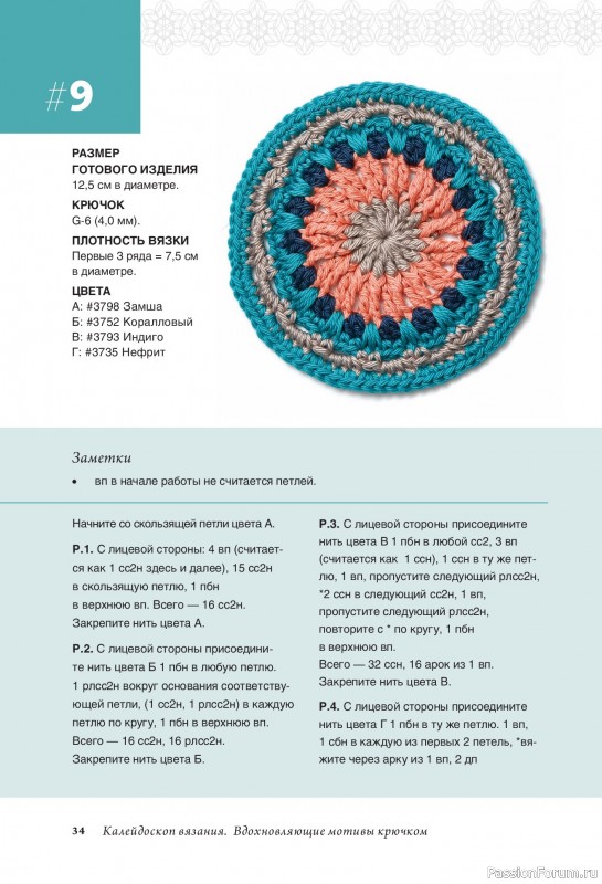 Вязаные проекты в книге «Калейдоскоп вязания»