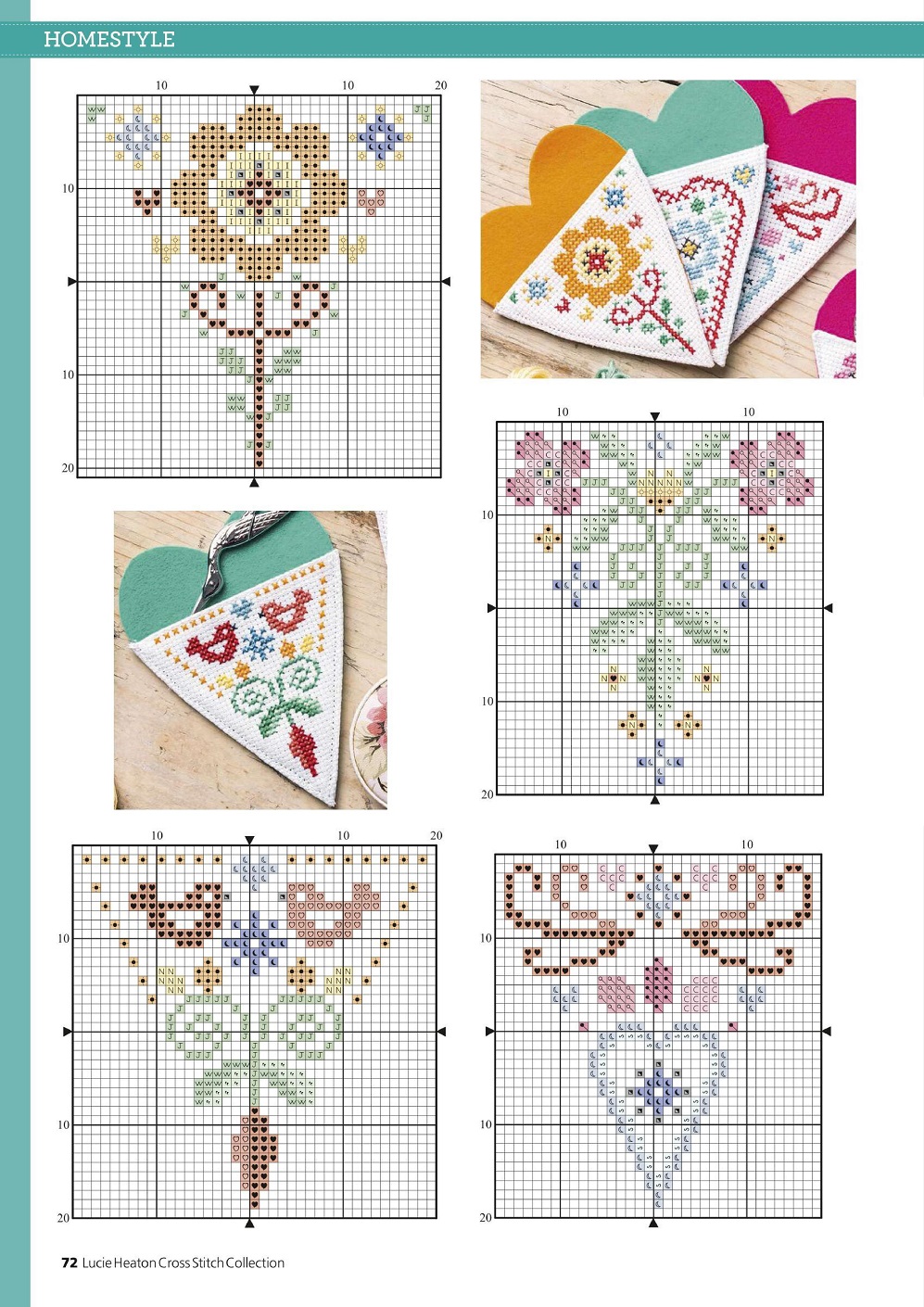 Журнал "Cross Stitch Collection - Lucie Heaton" 2021