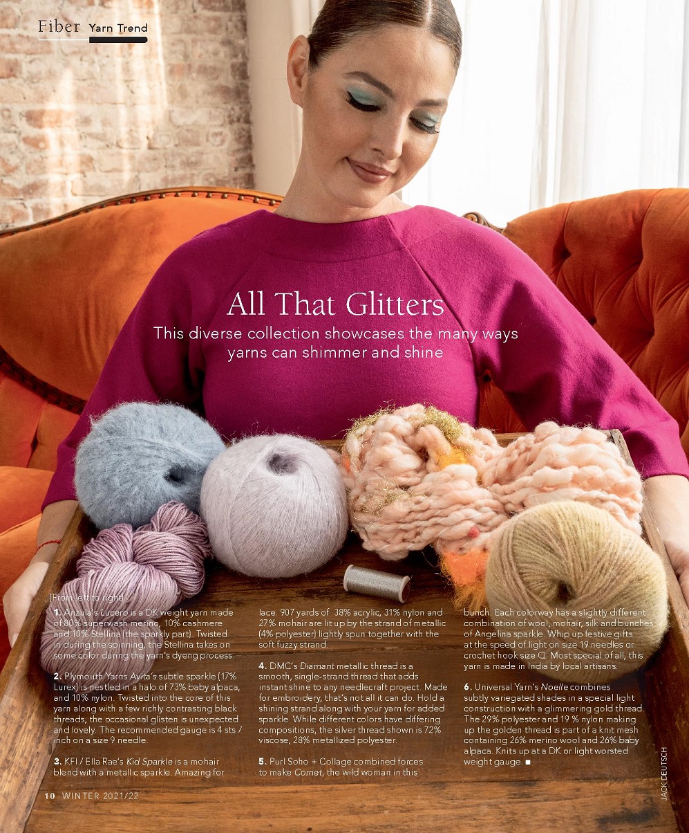 Журнал "Vogue Knitting Winter" 2021/2022. Коллекция трикотажной одежды