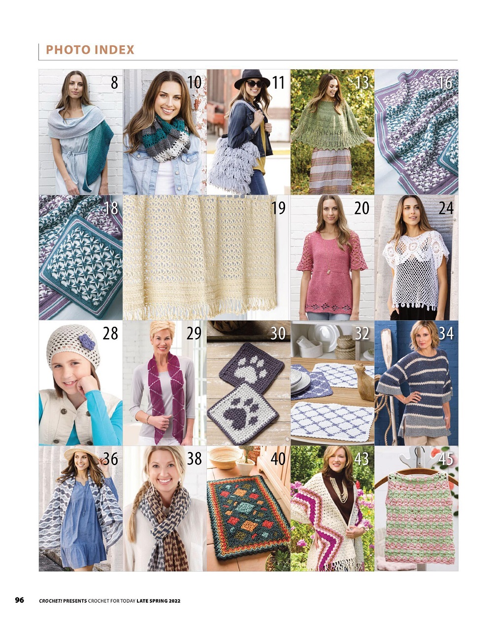 Вязание для всей семьи в журнале &laquo;Crochet Specials - Late Spring 2022&raquo;