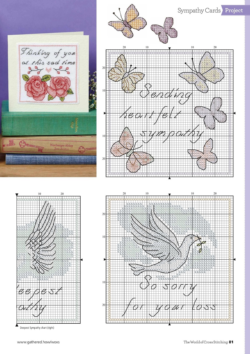 Для любителей вышивания крестом журнал "The World of Cross Stitching" №315 2021