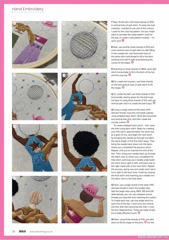 Коллекция проектов для рукодельниц в журнале «Stitch Magazine №156 2025»