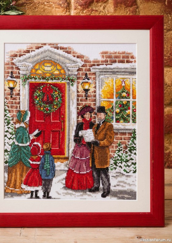 Коллекция вышивки в журнале «Cross Stitch Gold - Christmas Collection 2023»