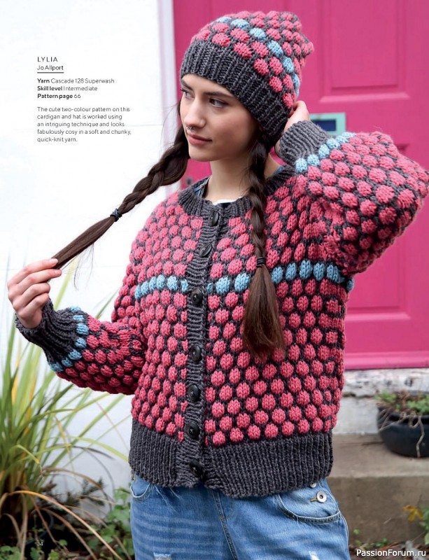 Вязаные модели в журнале «Knitting №230 2022»