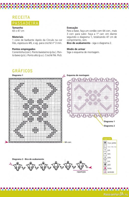 Вязаные проекты крючком в журнале «Artesanato Simples №7 2022 - Croche»