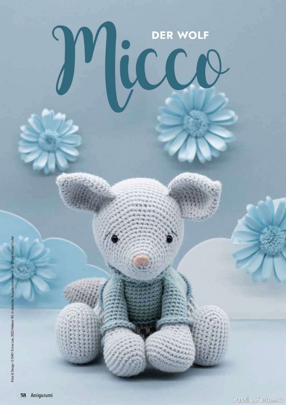Вязаные проекты в журнале «Hakeln Best of Amigurumi №18 2024»