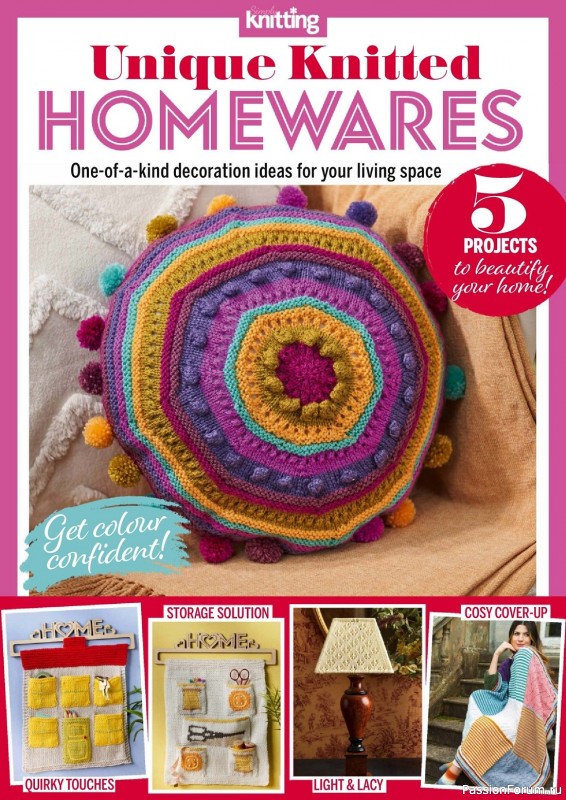 Вязаные проекты в журнале «Simply Knitting №241 2023»