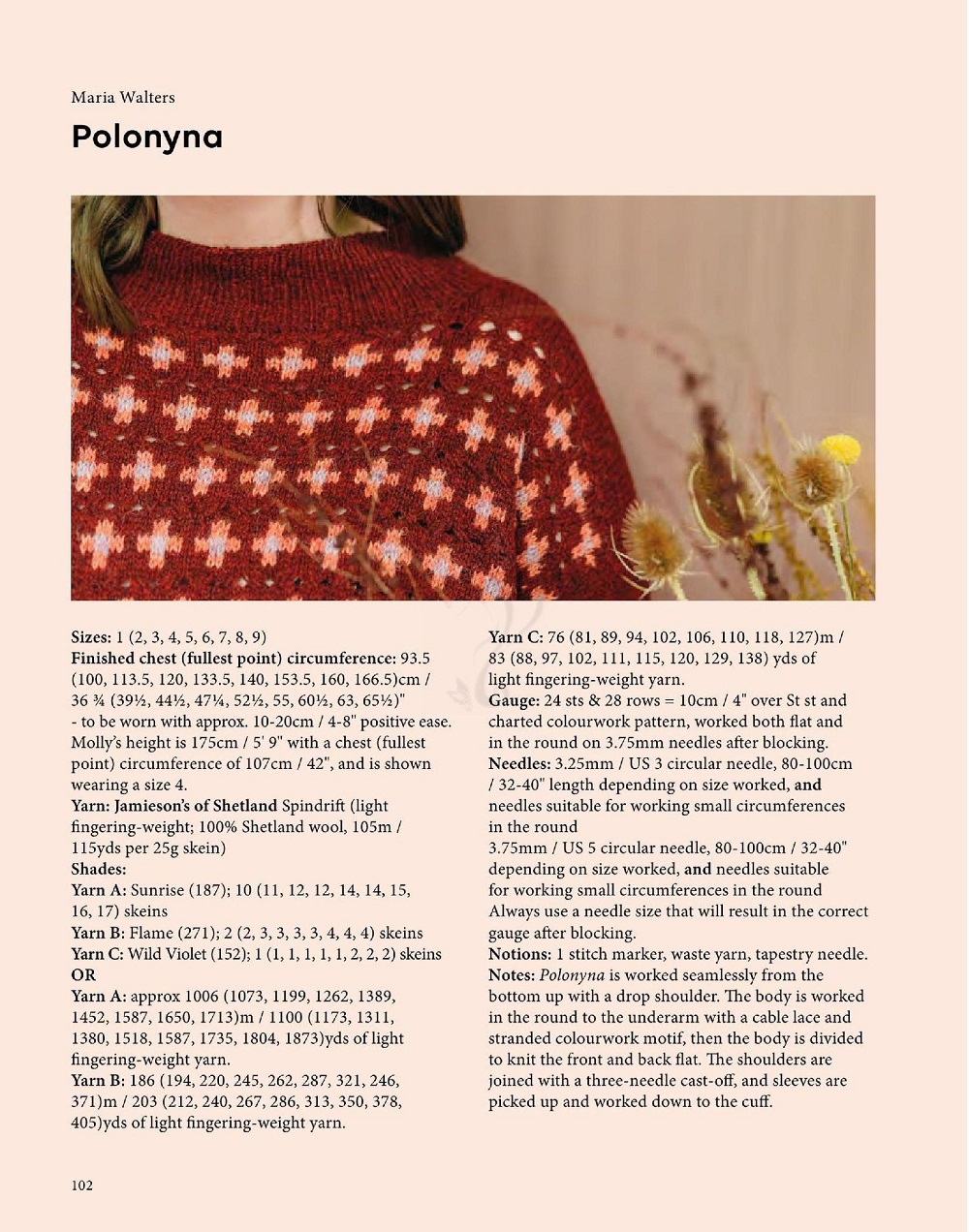 Вязаные модели в журнале «Pom Pom Quarterly №42 2022»
