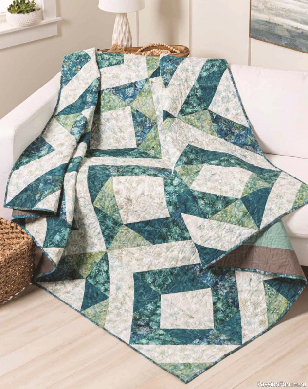 Коллекция проектов для рукодельниц в журнале «Quilter’s World Special - Perfectly Precut 2025»