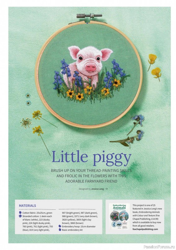 Коллекция вышивки в журнале «Love Embroidery №68 2025»