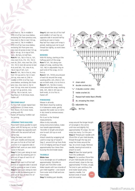 Вязаные модели крючком в журнале «Inside Crochet №154 2023»