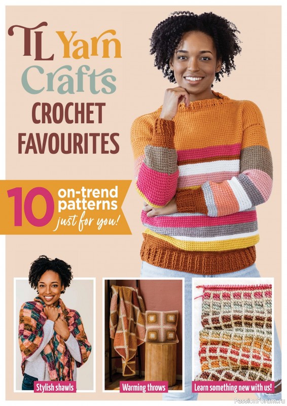 Вязаные проекты крючком в журнале «Crochet Now №119 2025»