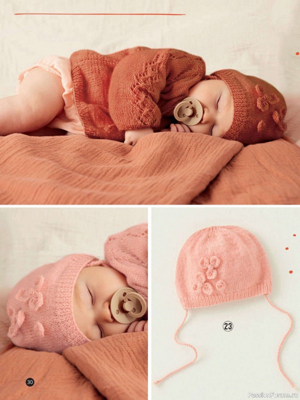 Вязаные модели для детей в журнале «Baby Maschenmode №60 2024»