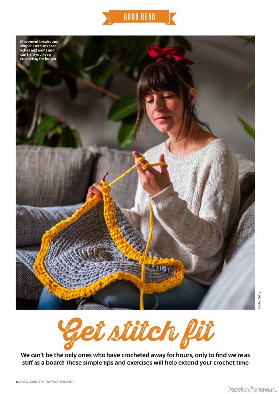 Вязаные проекты крючком в журнале «Simply Crochet №158 2025»