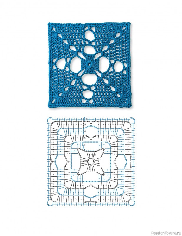 Вязаные проекты в книге «Granny Square Crochet for Beginners»