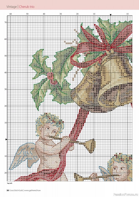Коллекция вышивки в журнале «Cross Stitch Gold - Christmas 2024»