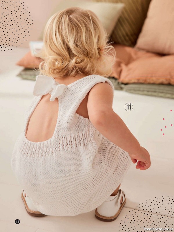 Вязаные модели для детей в журнале «Kinder Maschenmode №2 2024»
