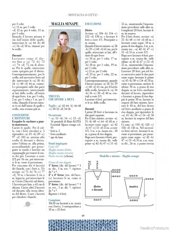 Вязаные модели в журнале «Piu Maglia №32 2022»