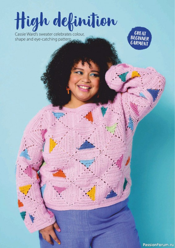Вязаные проекты крючком в журнале «Simply Crochet №163 2025»