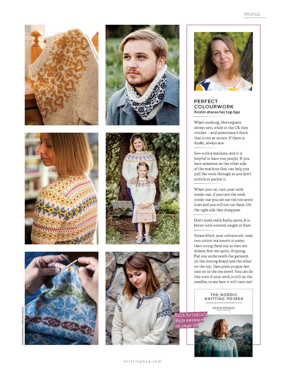 Модные вязаные изделия в журнале &quot;Knitting&quot; №225 2021
