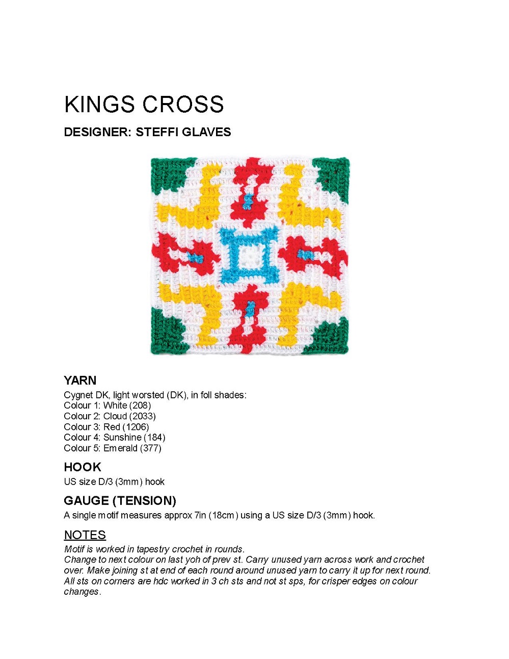 Коллекция проектов крючком в книге &laquo;100 Crochet Tiles&raquo;