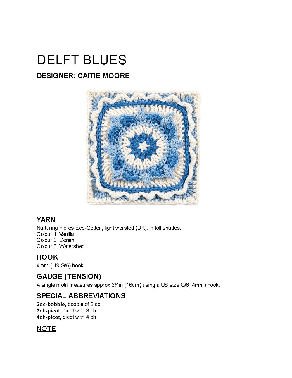 Коллекция проектов крючком в книге &laquo;100 Crochet Tiles&raquo;