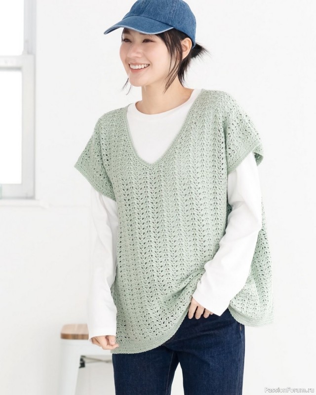 Вязаные модели в журнале «Knit Ange - Spring 2024»