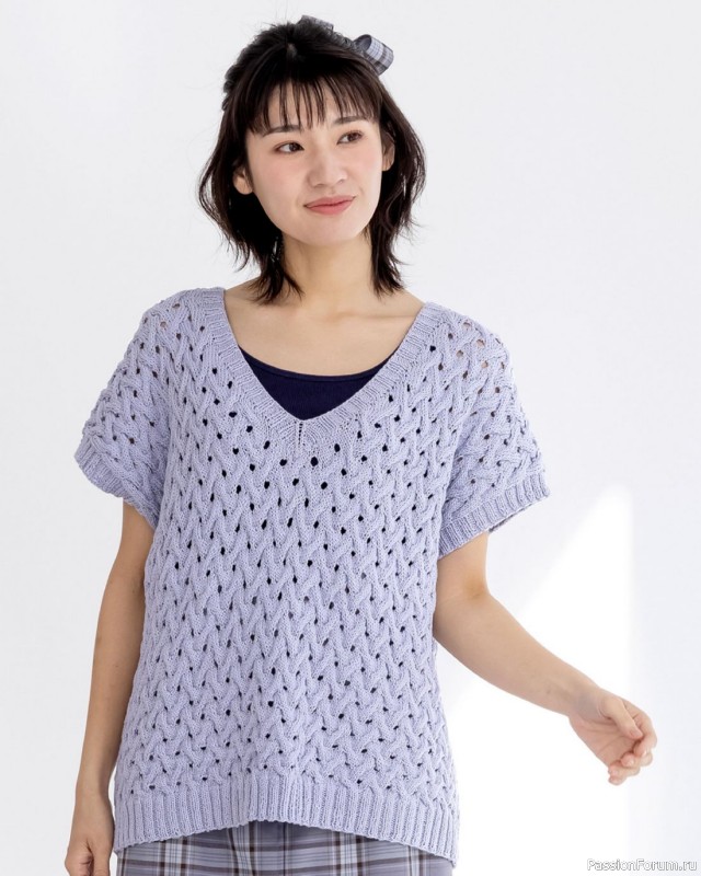 Вязаные модели в журнале «Knit Ange - Spring-Summer 2023»