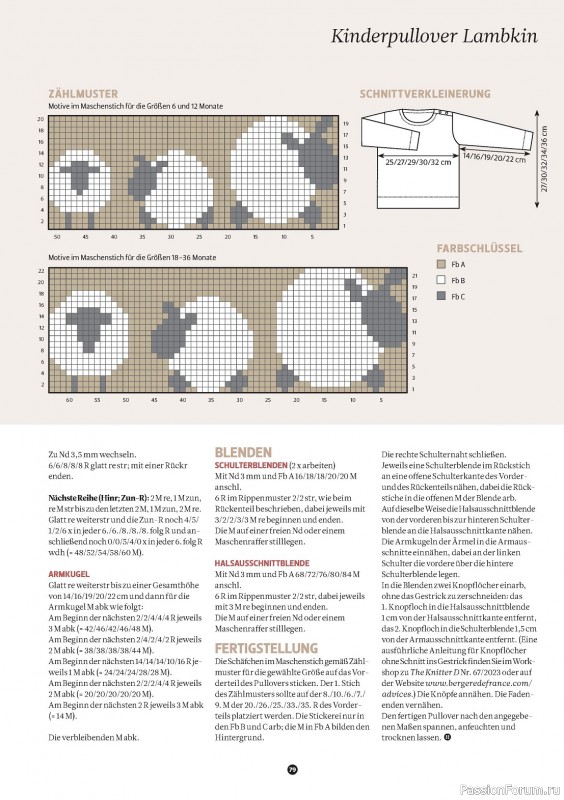 Вязаные модели в журнале «The Knitter №68 2024»